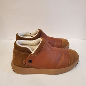 Stio Colter Mid Boots Womens Size 7 Shoes Boots Brown Leather Suede